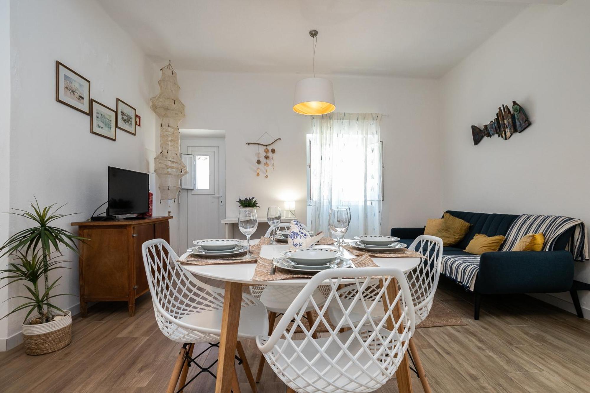 Casa Flores - T2 Santa Luzia - Tavira Bagian luar foto